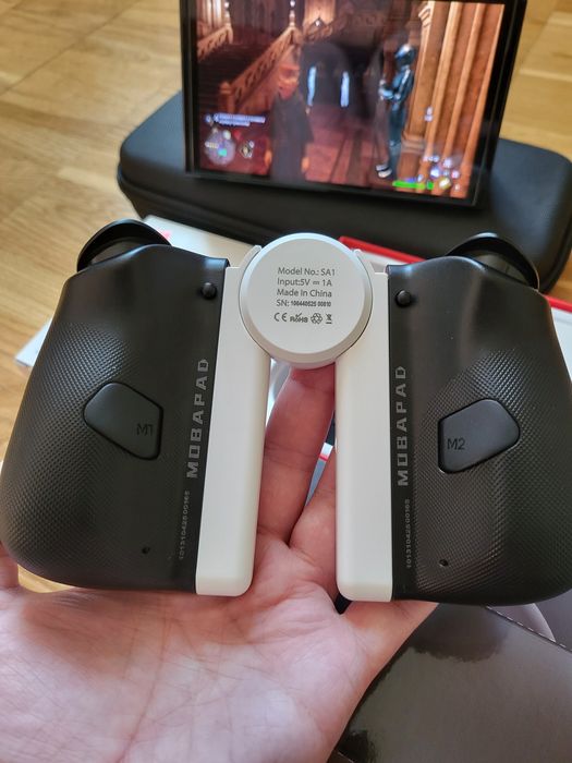 Mobapad M6HD Black Edition + Mobapad Switch Charging Grip + кейс