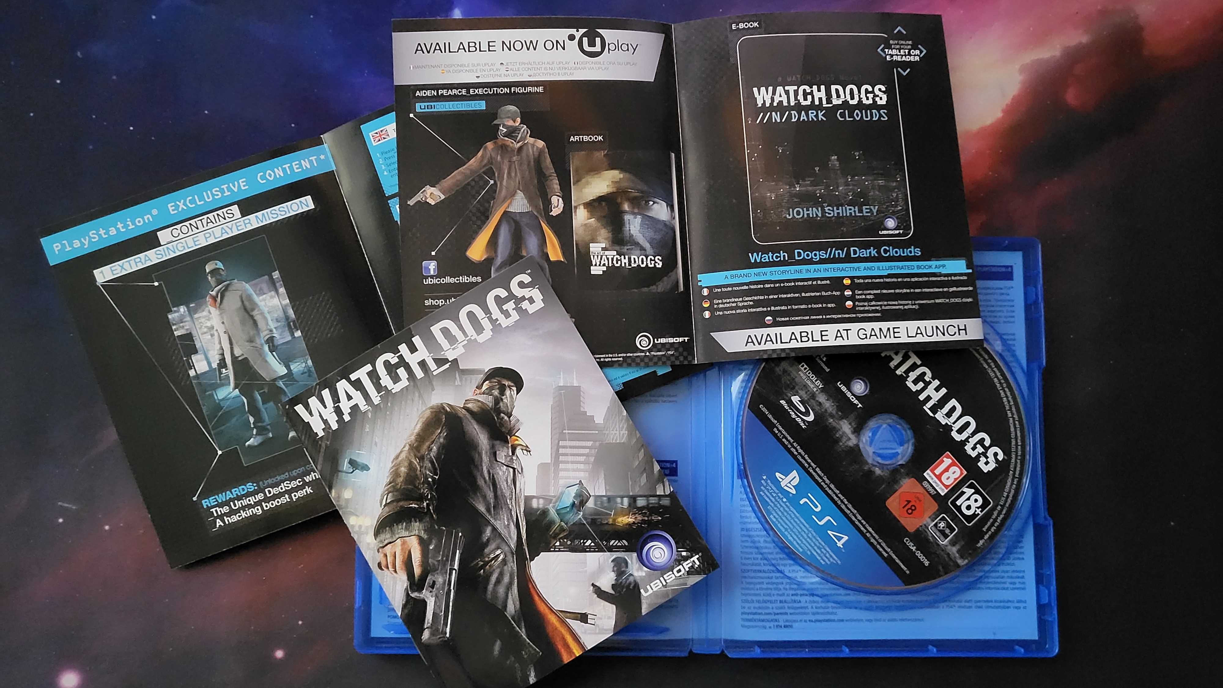 PS4 Watch Dogs I jeden gra na PlayStation 4 część pierwsza jak nowa