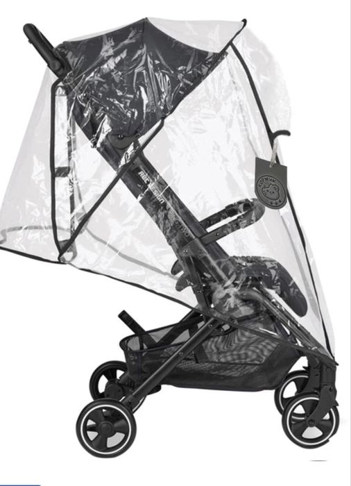 Універсальний дощовик для прогулянкової коляски на замочках