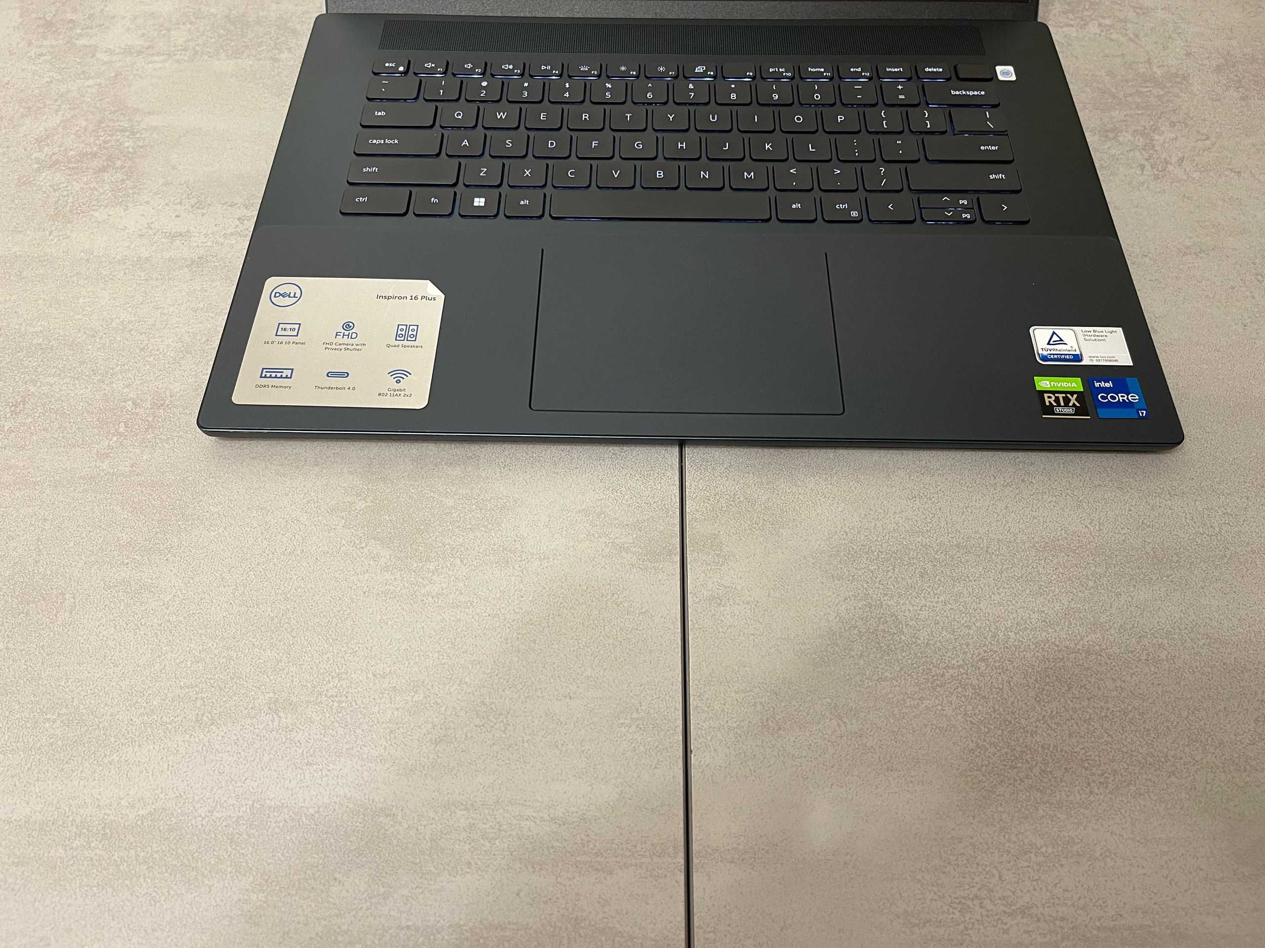 Dell Inspiron 16 Plus 7620, 16" 3K, i7-12700H, 32GB, 1TB, RTX3060 6GB