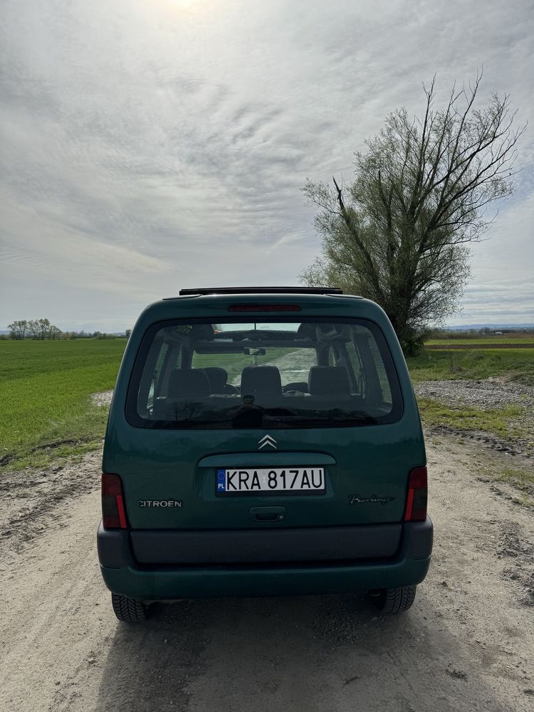 Citroen Berlingo, 1999rok, oryginalny lakier, bez rdzy !