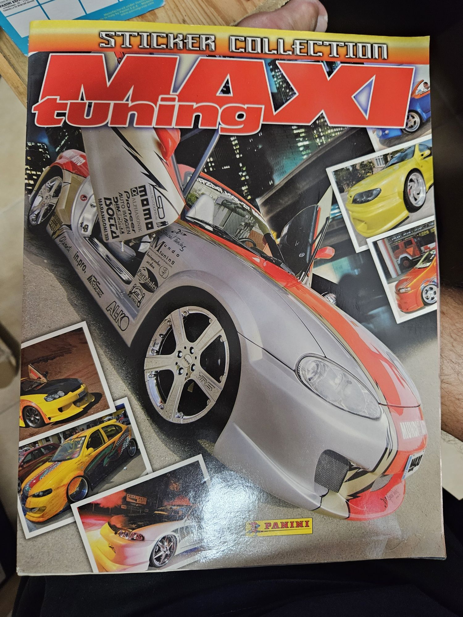 Caderneta completa Maxi Tuning com Poster Central mt boas condições