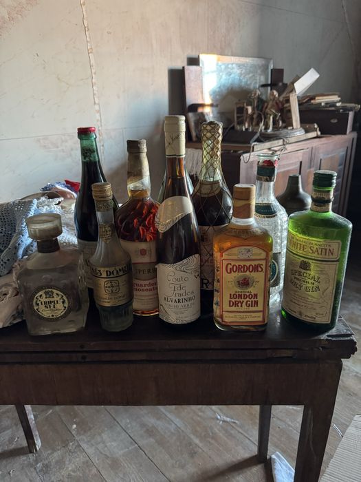 Lote garrafas antigas