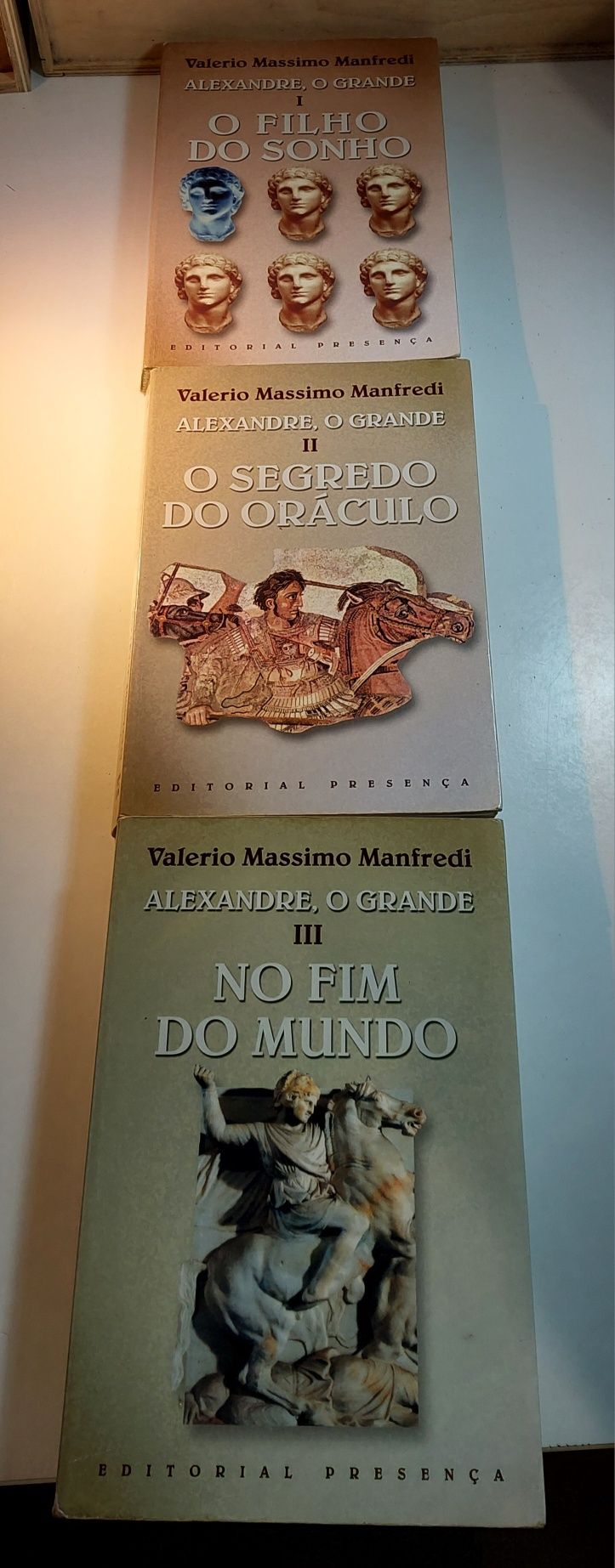 Alexandre, O Grande - Valerio Massimo Manfredi (Volumes I, II e III)