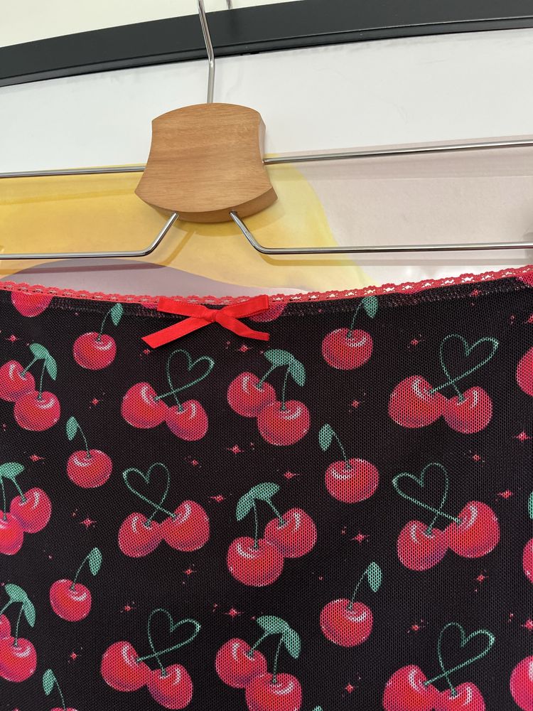 Spódnica cherry w wisienki vintage supply y2k