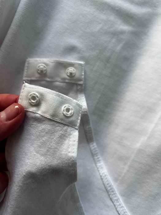 Біле боді сілуетне new look