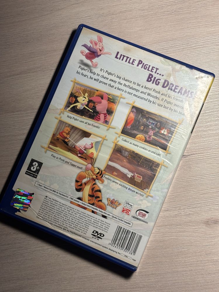 Gra na Playstation 2 Disney’s Piglet’s big game