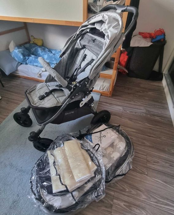 Wózek spacerówka z gondolą dla dziecka 0-4 lat Valco Baby Snap 4