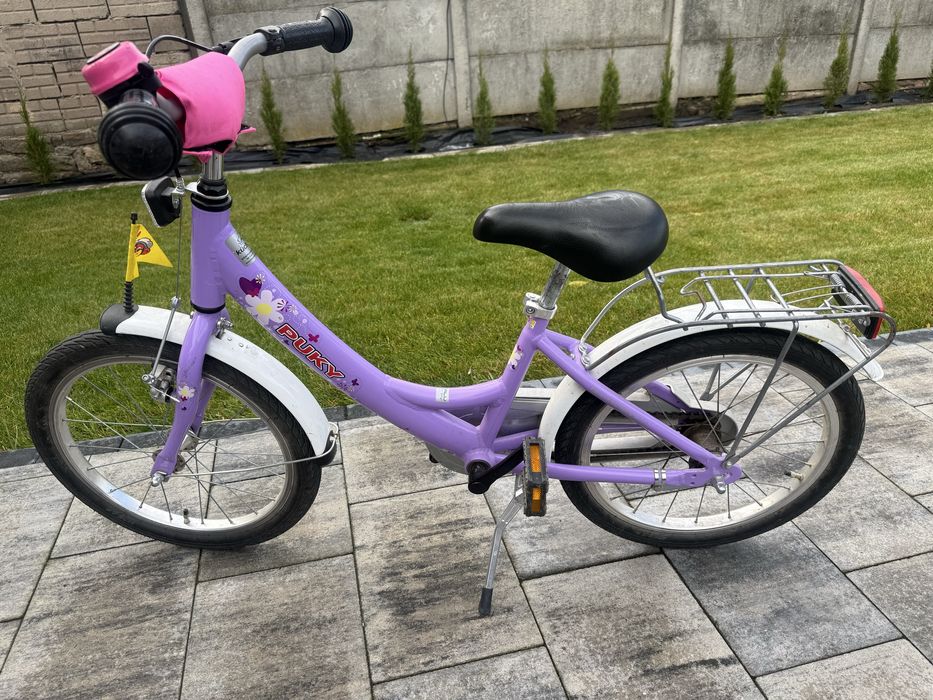 Rower puky 18 rożowy