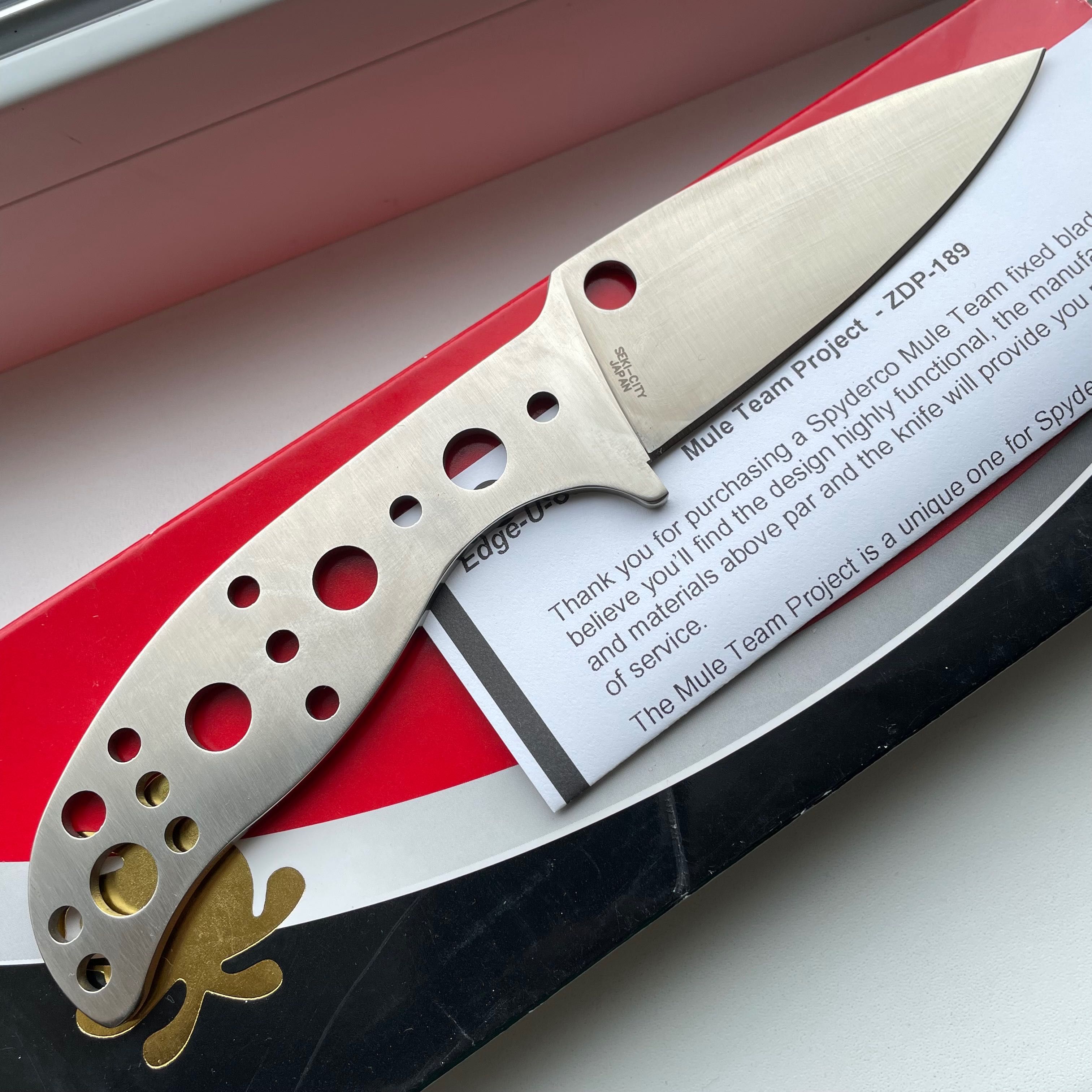 Інструмент Leatherman біти / Mule Spyderco ZDP-189 / Spy-27 / MagnaMax