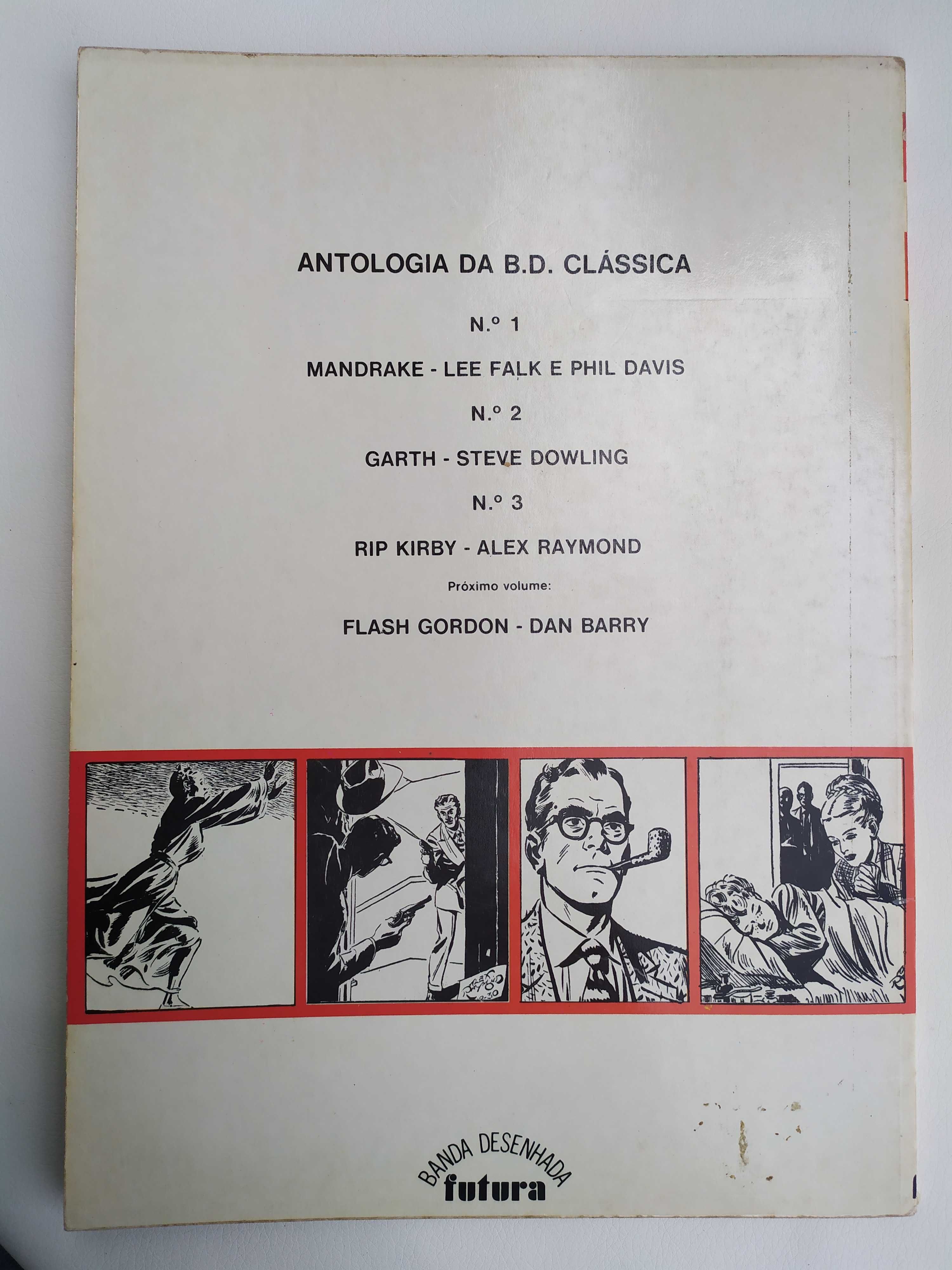 Antologia da BD Clássica nº 3 Rip Kirby – Alex Raymond 1982