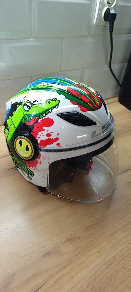 Kask motocyklowy dla dziecka LS2 KASK MOTOCYKLOWY LS2 OF602 FUNNY JUNI