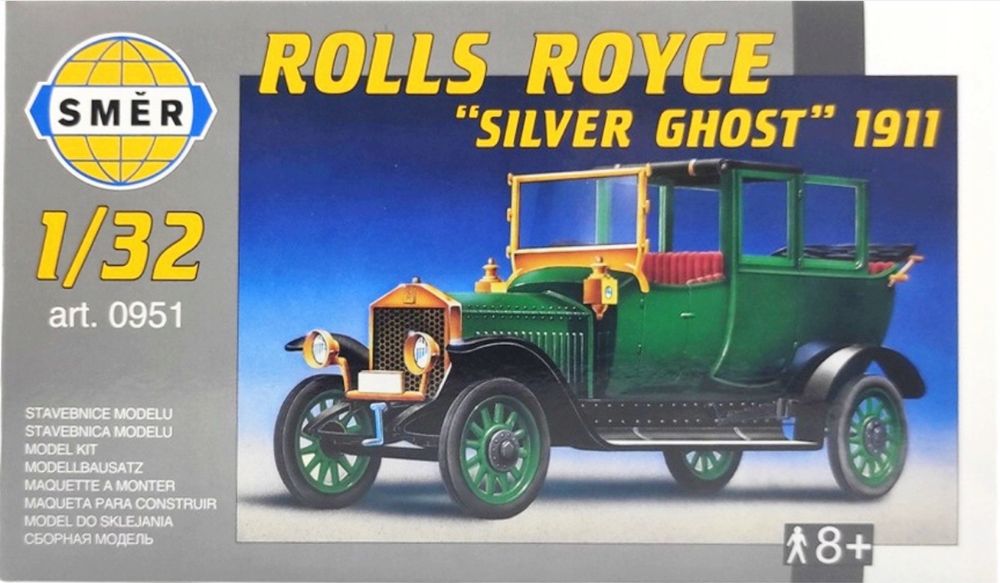 SMER 0951 samochód Rolls Royce 1911 model do sklejania 1:32