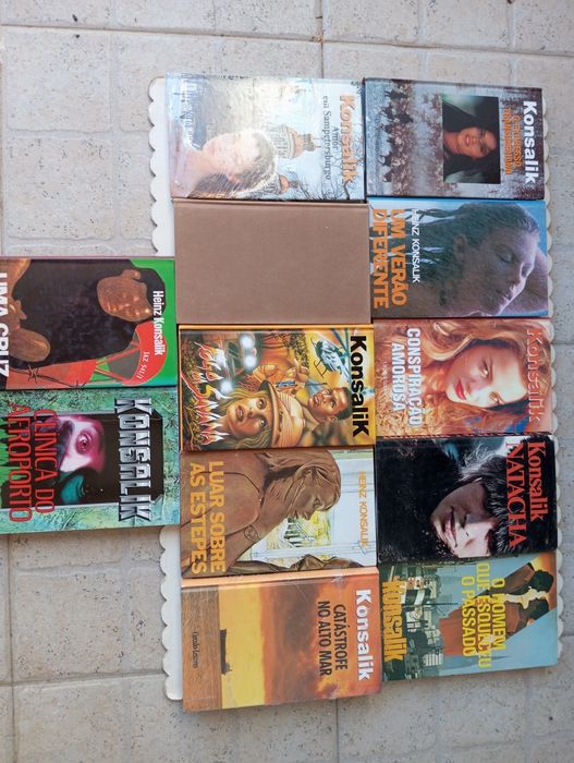 15 livros Konsalik