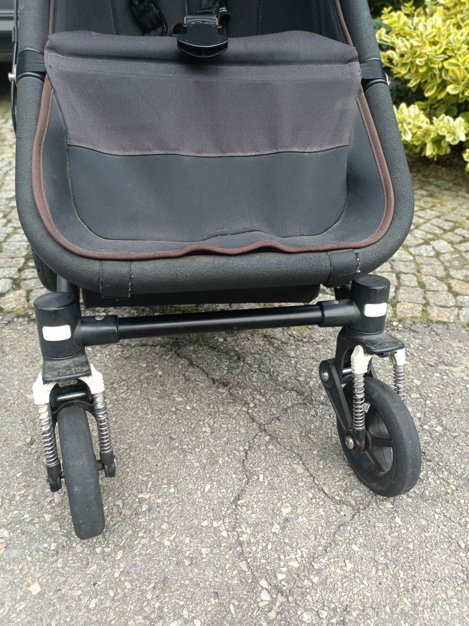 Bugaboo Cameleon 3 czarna rama, gondola składana na płasko, gratisy