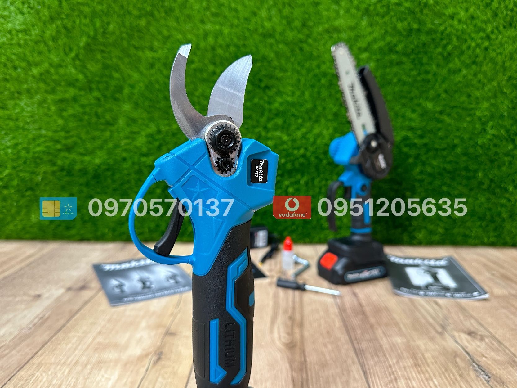 Набір акумуляторний 2/1 Makita Сикатор DMT50 Міні пила DUC365 36V 6Ah