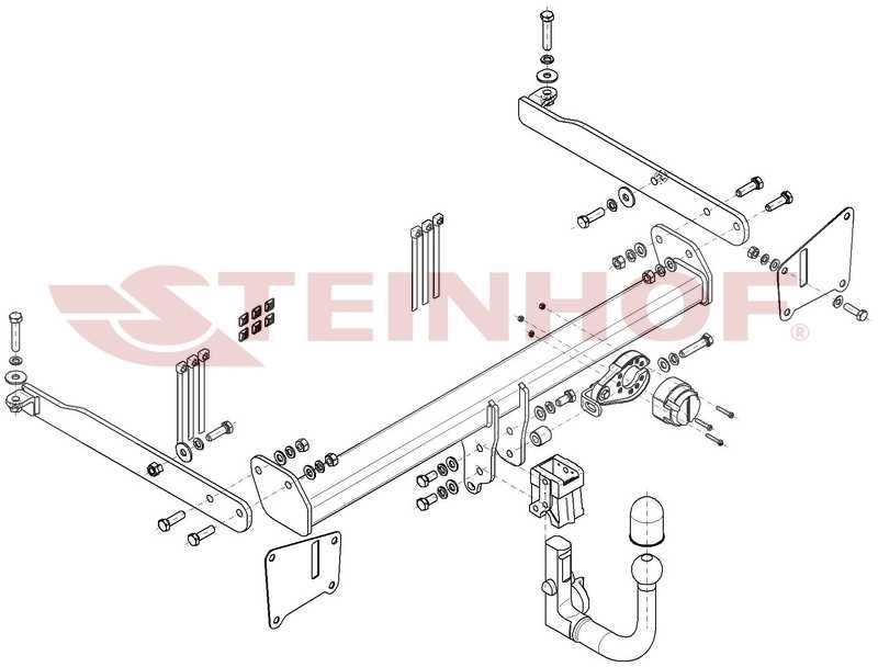 WYPINANY HAK HOLOWNICZY + Moduł 7 Pin Audi A6 C8 Sedan/Kombi