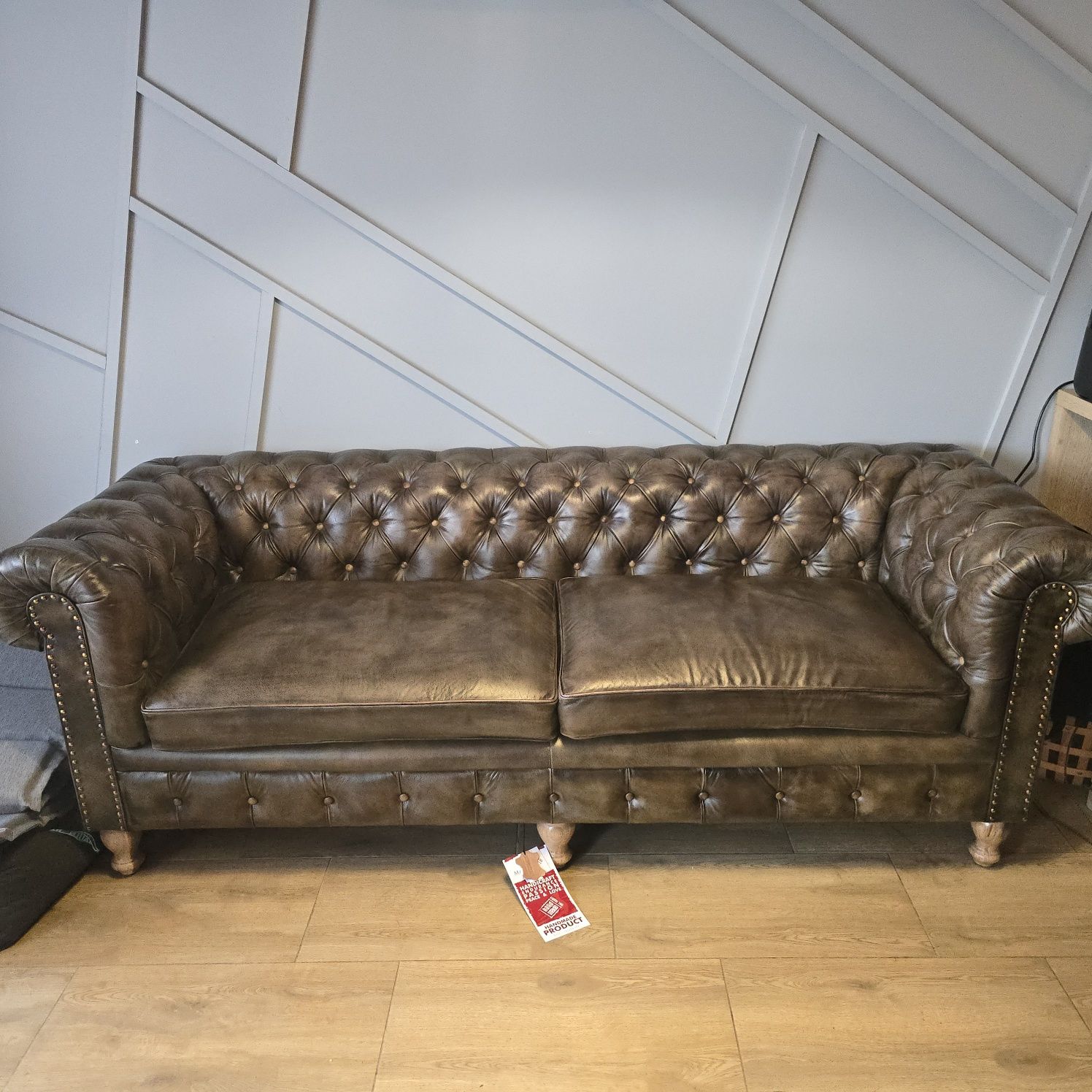 Sofa chesterfield 3 Osobowa Nowa
