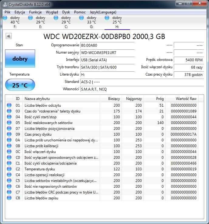 Dysk 2TB WD w obudowie USB 3.0