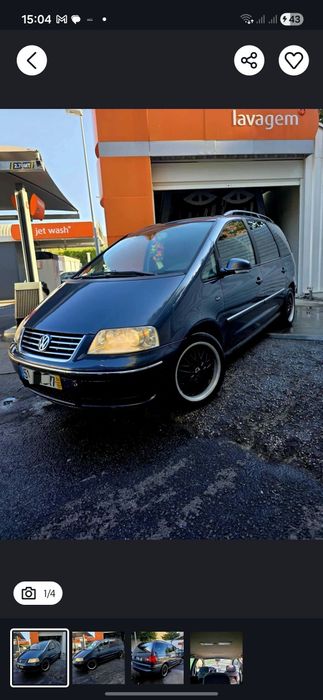 Vw sharan 1.9tdi 130cv 2004 com 240.000