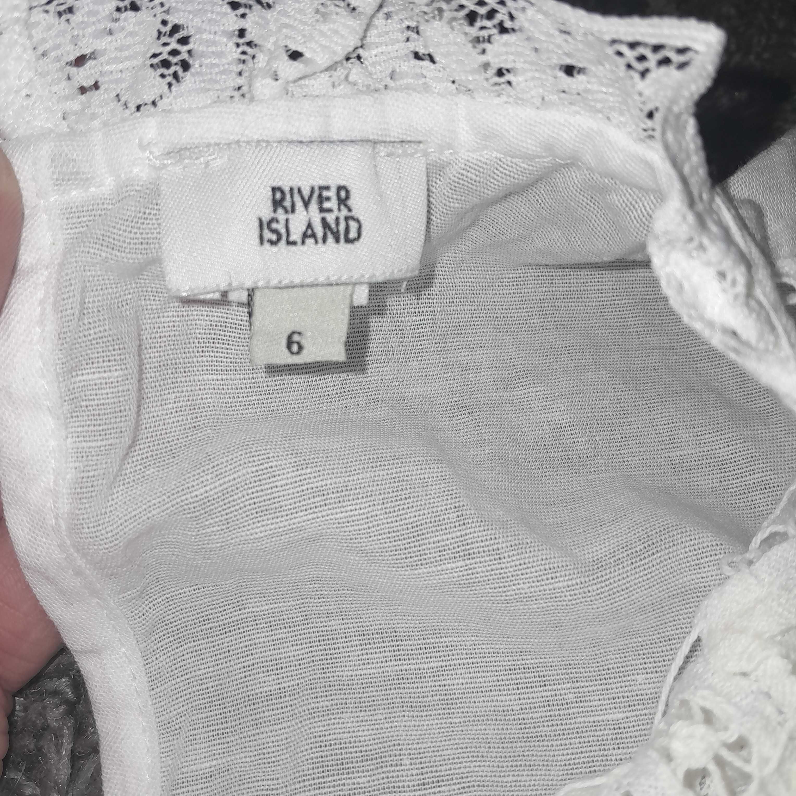 Сукня river island прошва сукня з кружевом, розмір xs-s ціна 230 грн