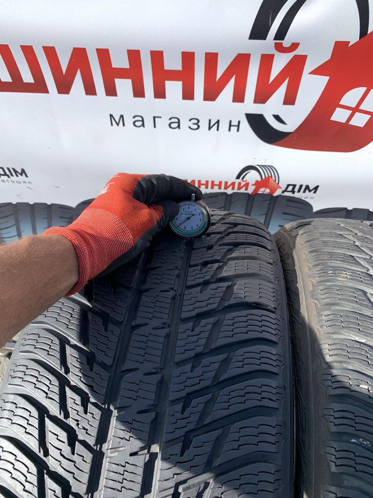 Шини 265/45 R21 пара Nokian 7мм, зима, 2021рік