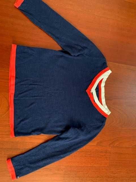 Granatowy sweterek, Tommy Hilfiger, 6 -7lat