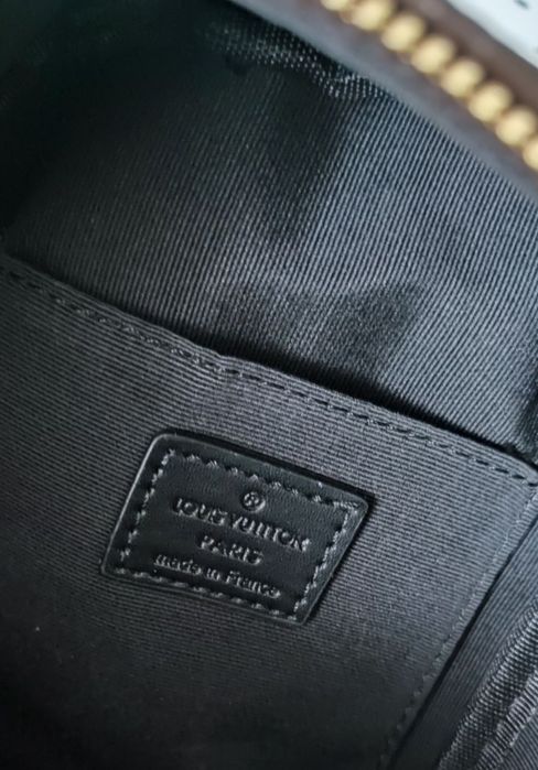 Mały brązowy plecak Louis Vuitton