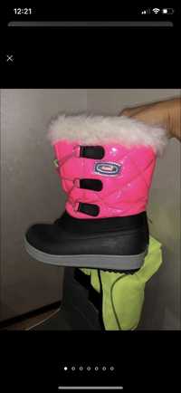 Детские зимние сапоги Olang ботинки мунбуты для девочки итали
