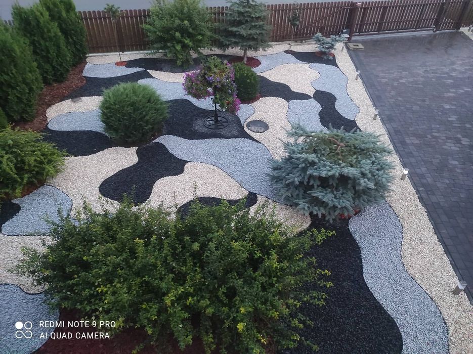 Kamień ozdobny,ogrodowy,kruszywo, ziemia pod warzywo,Zrębka kolorowa