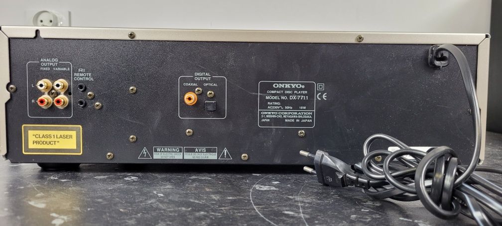 Odtwarzacz CD Onkyo DX-7711 srebrny INTEGRA Okazja