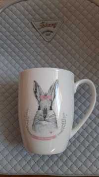 Чашка, чашка з кроликом, чашка с кроликом