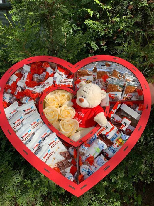Подарок для девушки/ бокс со сладостями/ подарок ко дню рождения