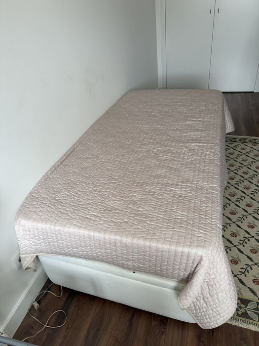Cama sommier de solteiro (colchão incluido)