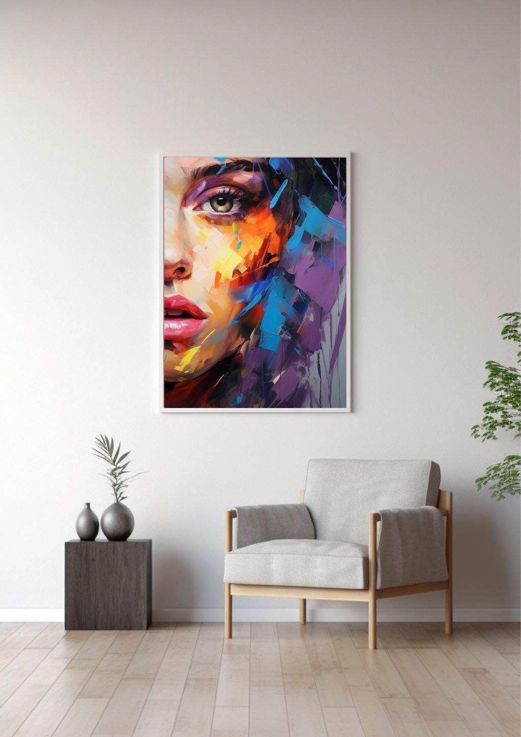 FACES - Ella plakat B2 (50x70cm)