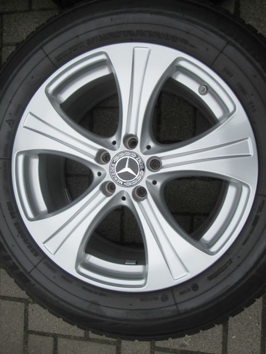 Koła felgi opony zimowe 235/60/18 Mercedes GLC 253 czujniki RDK