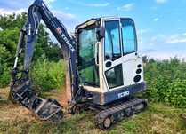Minikoparka, koparka, wozidło, transport  samochodem do 3.5t -  usługi