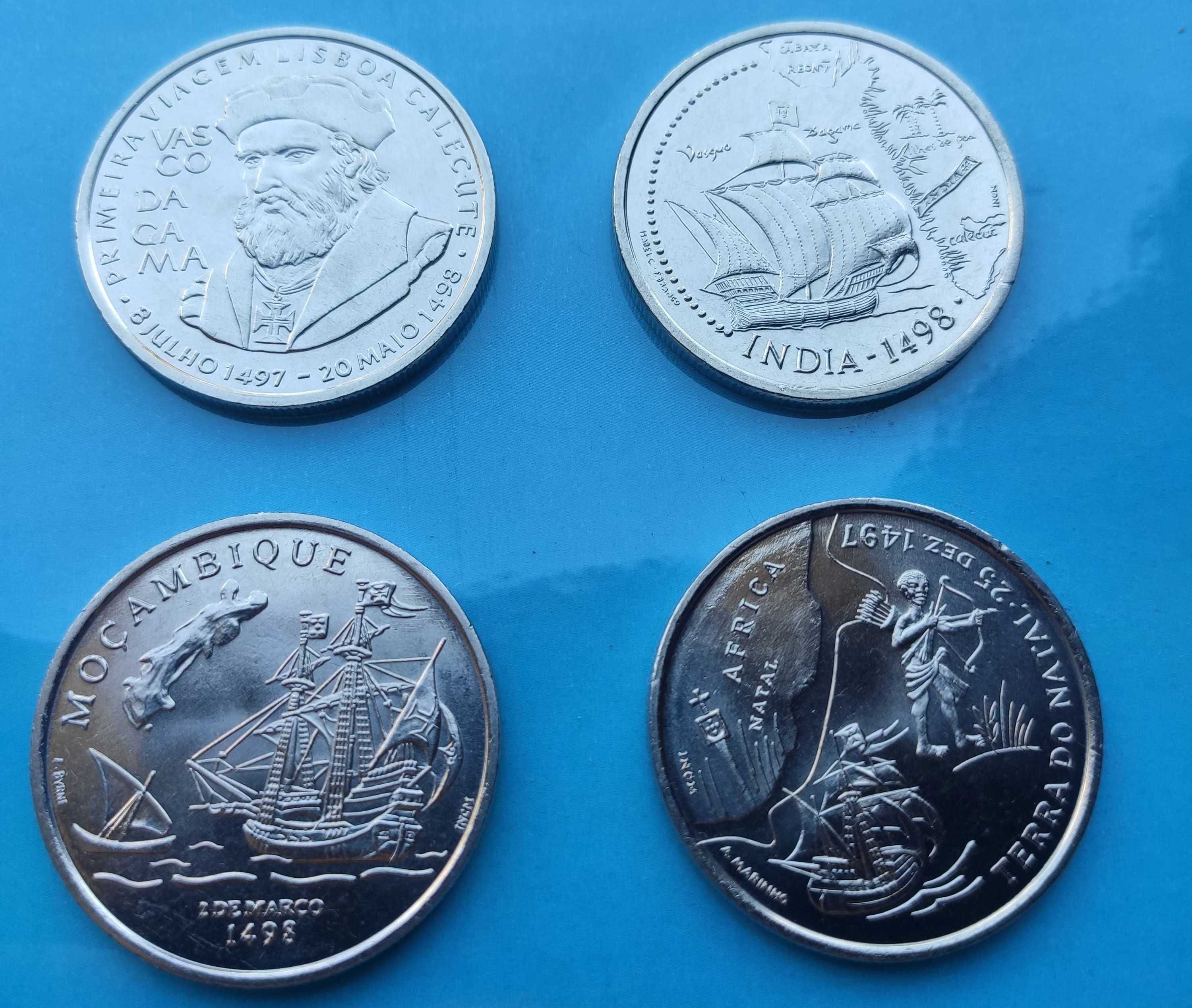 Conjunto 4 moedas 200 Escudos – IX Série Descobrimentos