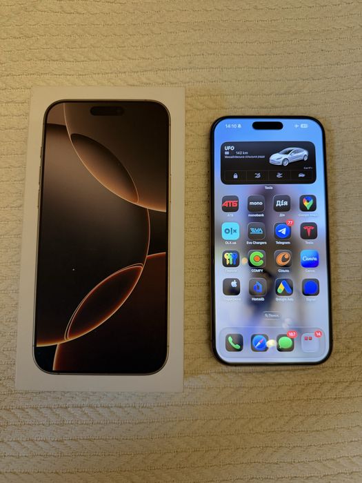 Iphone 16 pro max desert titanium 256 gb