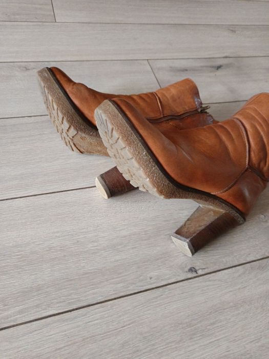 Kozaczki skórzane 39