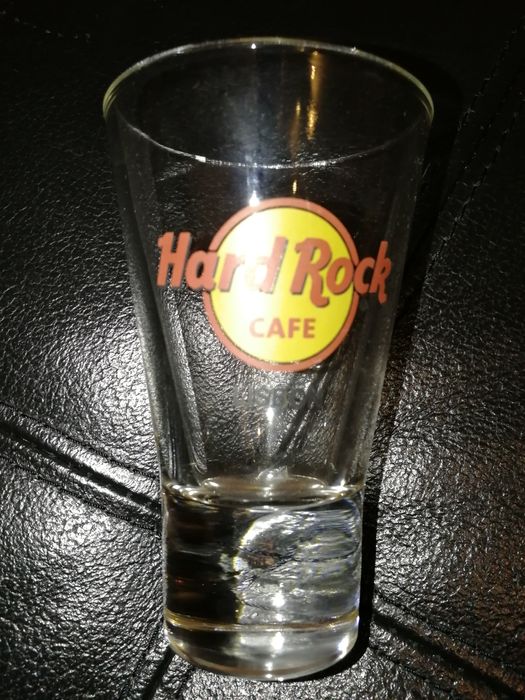 Hard Rock Lisboa copo de vidro licor bule Sado Internacional