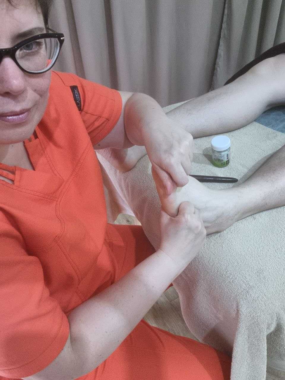 Тайський масаж стоп і ніжки до коліна включно