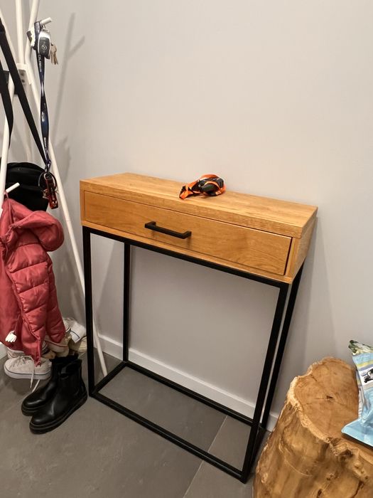 Sto debowy, szafka rtv oraz konsola :)