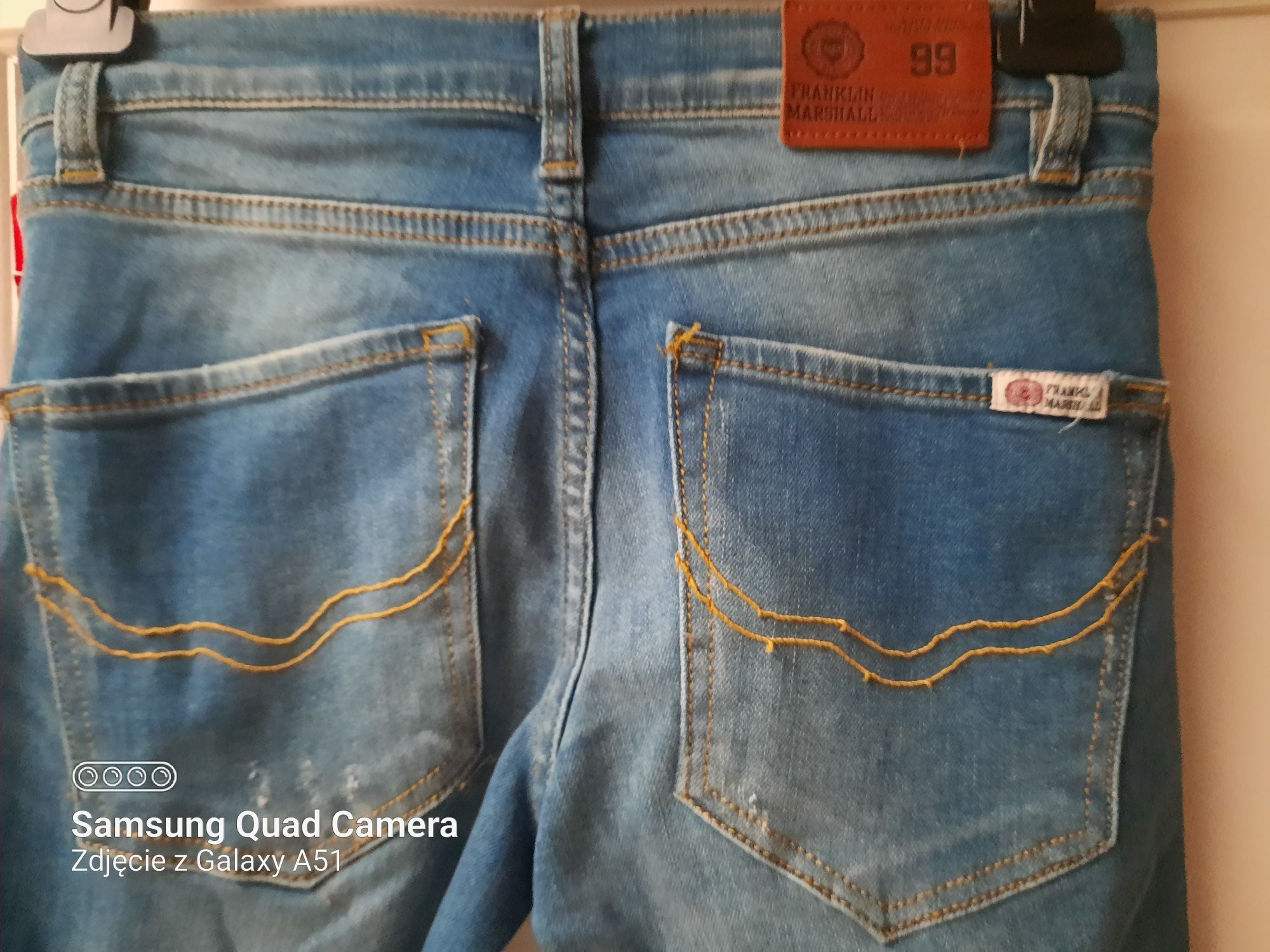 Nowe jeansy damskie marki Franklin&Marshall. Rozmiar 25