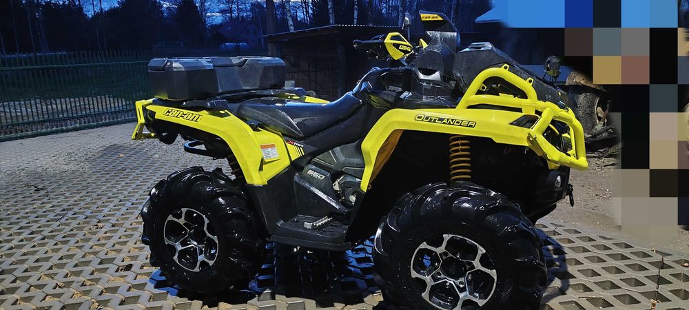 Can am Outlander 650 XMR Zamiana fv23%bruttoZarejestrowany