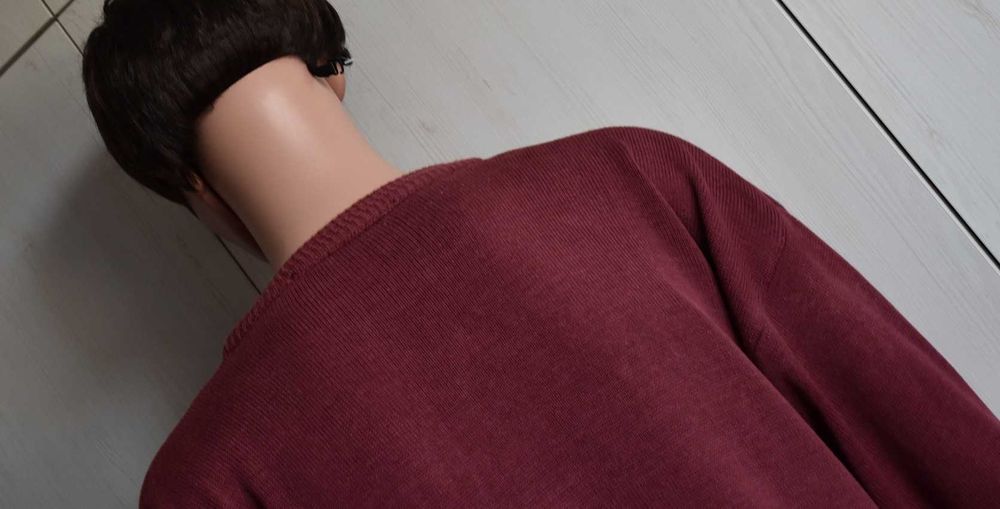 Sweter XL XXL retro vintage lata 90 kolorowy bawełniany sweterek męski