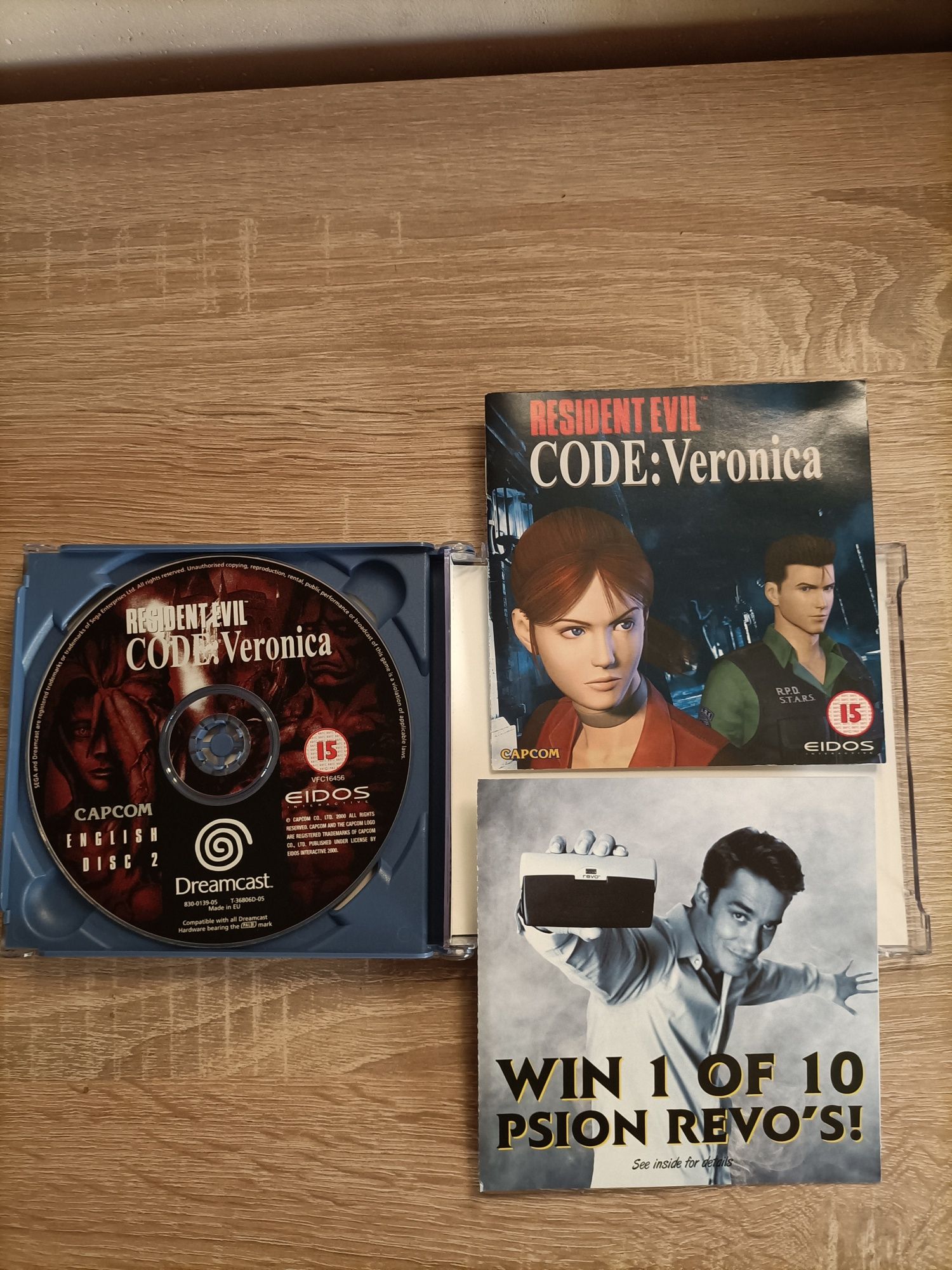 Sega dreamcast resident evil code veronica