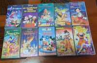 Cassetes VHS - Animação- Walt Disney