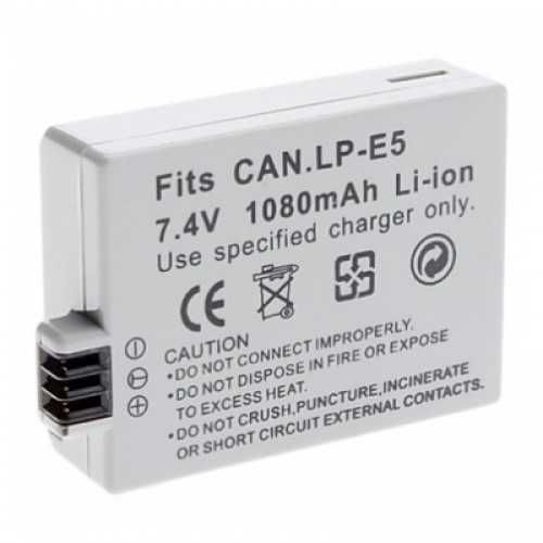 Новая Батарея аккумулятор для Canon LP-e5