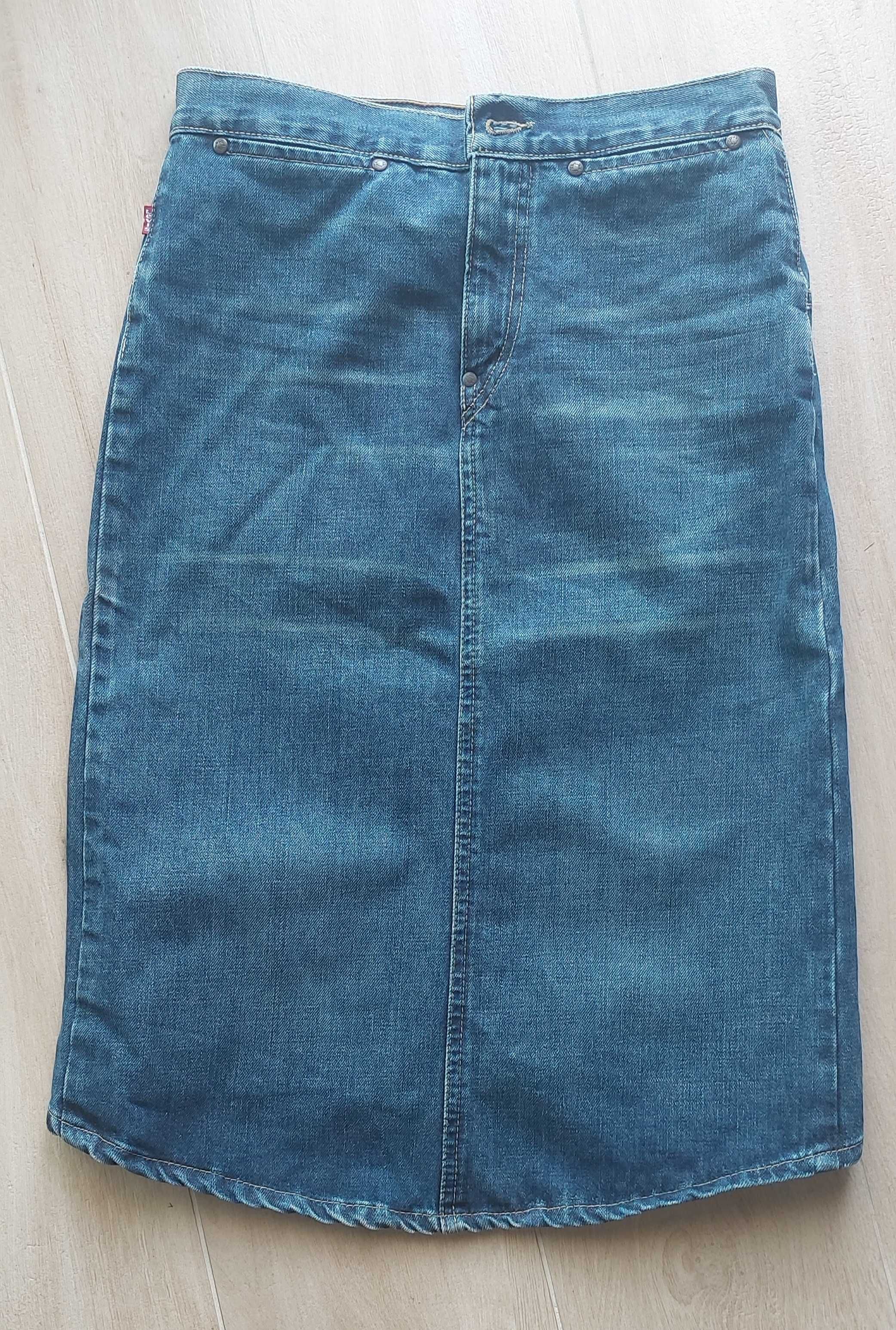 Spódnica jeansowa Levis XS